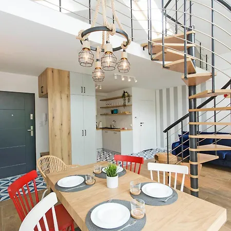 Dwupoziomowy 17d Apartamento Gdansk